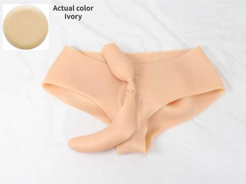 Panty transgénero de silicona ajustable vaginal artificial falso cosplay - Imagen 22 de 24