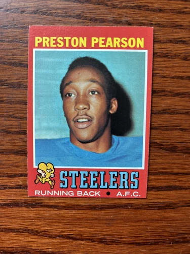 1971 Topps PRESTON PEARSON RC ROOKIE #177 Steelers!!