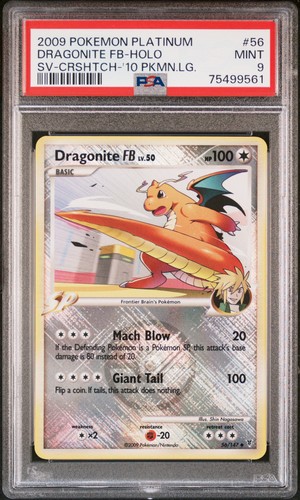 Dragonite FB graded PSA 9 for sale on eBay