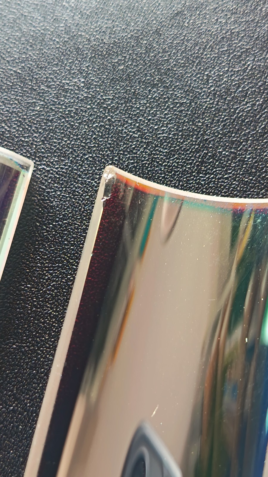 Miroirs concaves Durst CLS300 en verre aluminé pour boîte de diffusion