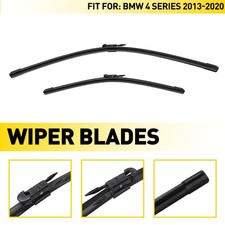 24" 18" For BMW 4 Series 13-20 Full Set Front Windscreen Wiper Blade Heavy Duty