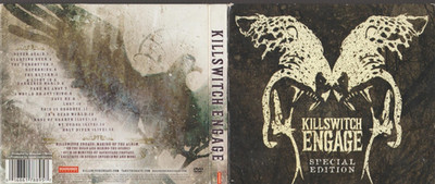 Killswitch Engage   S/T 2009 CD DVD SET RARE OOP HARD ROCK METAL