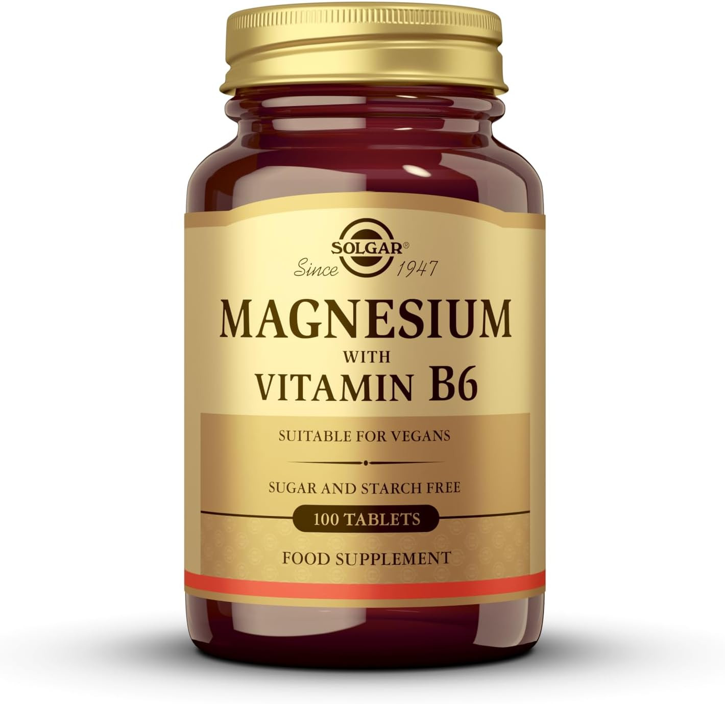 Solgar Magnesium with Vitamin B6 - Supports Energy Levels - Reduce Tiredness and