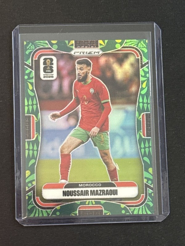 Noussair Mazraoui 2026 Panini Prizm World Cup #304 Aguila Prizm 38/70