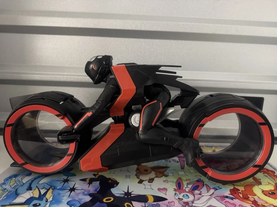 Cubo palomitas de maíz Tron Ares Lightcycle con luz LED EN MANO nuevo 2025 Disney Foto 2 de 4