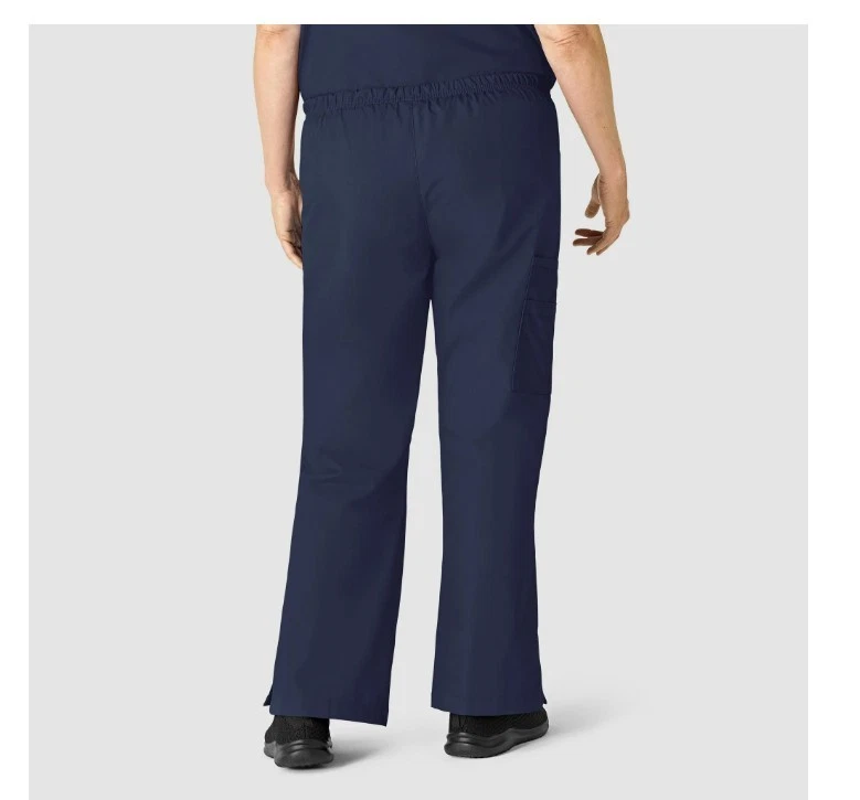 WONDERWINK Romeo multi pocket cargo women's scrub pants -2XL  XXL - Navy/Yellow - Image 4 of 4