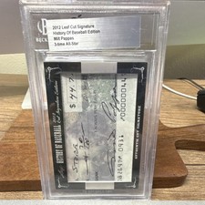 2012 Leaf History of Baseball Cut Signature Edition Baseball Cards 2