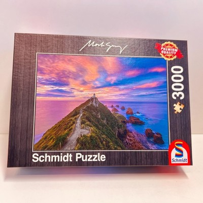 Schmidt - 3000 Teile Puzzle - Nugget Point Lighthouse, The Catlins, South Island
