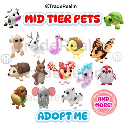 Adopt me Mid Tier Pets / FAST DELIVERY / COW / BAT / EXOTICS