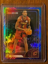 2025-26 Topps NBA Hoops Evan Mobley Blue Purple /199 #28 Cleveland Cavaliers