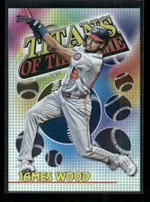 2026 Topps James Wood #TOG-15 Titans Of The Game Nationals