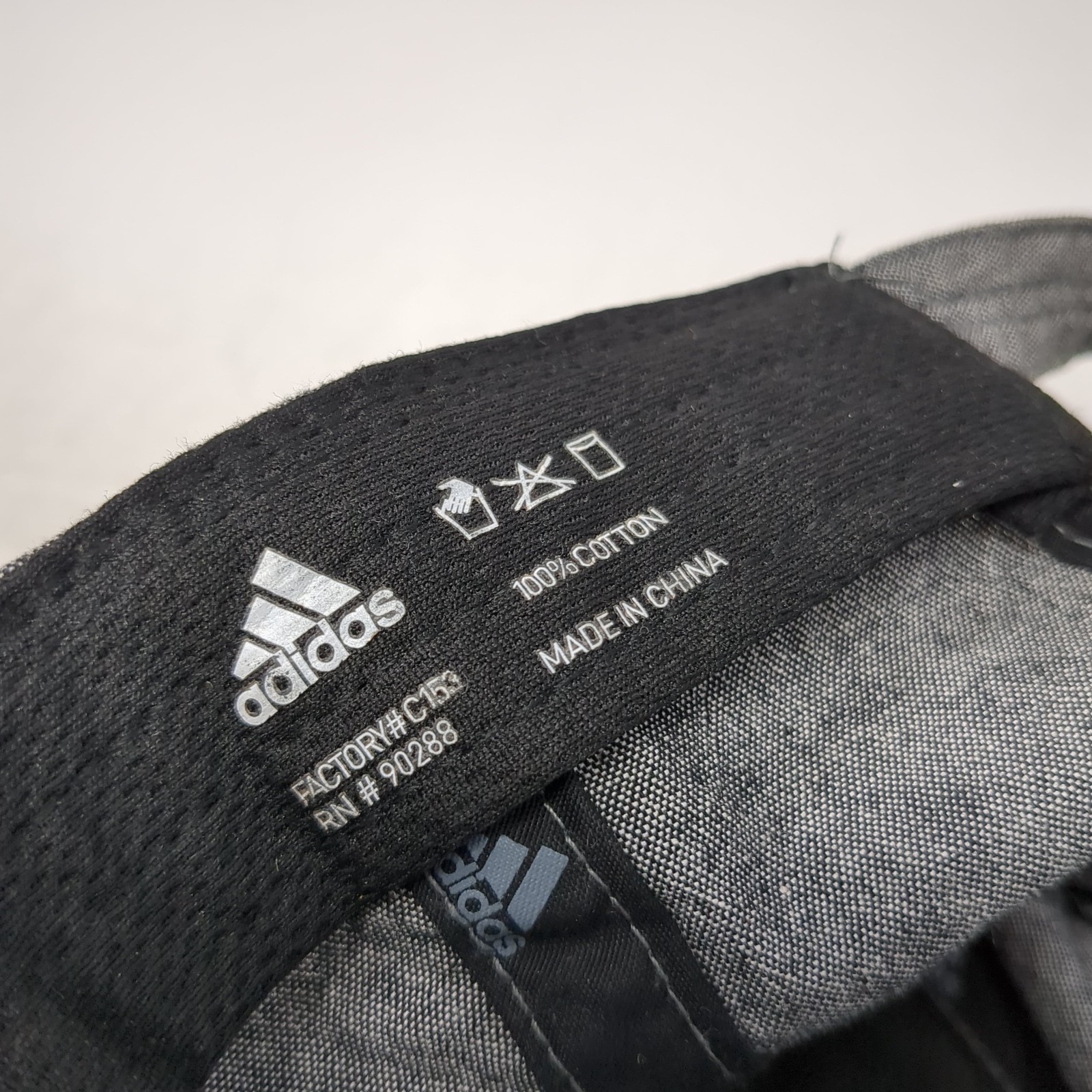 Adidas Baseball Cap Gray One Size Adjustable Embr… - image 9