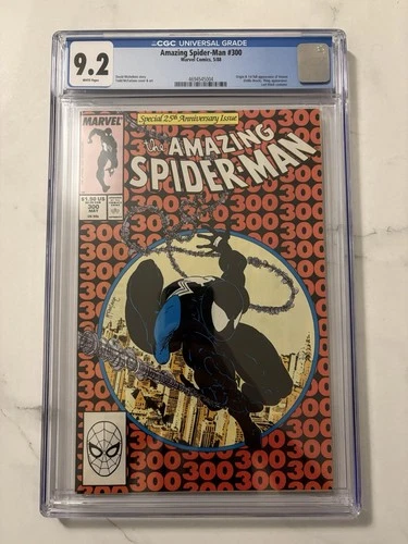 Amazing Spider-Man #300 (1988) CGC 9.2 White Pages 1st Appearance of Venom