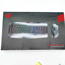 Redragon Gaming Essentials Keyboard Mouse Combo With Switchable Backlit Color