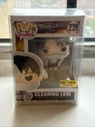 Funko Pop! Attack On Titan Cleaning Levi Hot Topic Exclusive w/ .5mm Protector