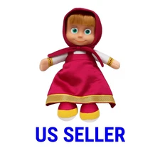 Masha and the Bear Plush Doll Toy