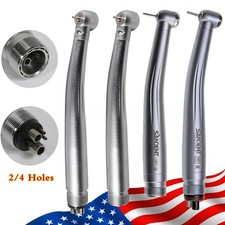 NSK Style Dental Fiber Optic LED E-generator High Speed Handpiece 2/4 Holes US