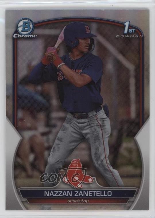 2023 Bowman Draft Chrome Refractor Nazzan Zanetello #BDC-3 11s9
