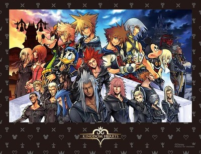 Kingdom Hearts II FINAL MIX 300-Piece Jigsaw Puzzle + 2 Mini
