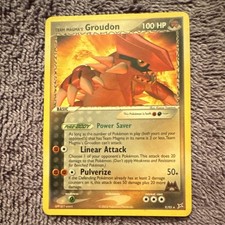 Team Magma's Groudon EX Team Magma vs Team Aqua 9/95 Holo Rare 2004 100HP on eBay