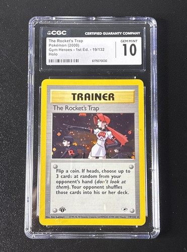 The Rocket's Trap (1st Edition) graded CGC 10 for sale on eBay