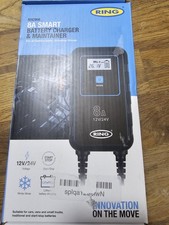 Ring Automotive RSC806-6A Smart Car Battery Charger,12V & 24V Battery Maintainer
