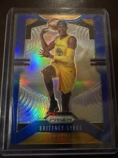 2020 Panini Prizm WNBA Blue Prizm #42 Brittney Sykes 044/149 SPARKS