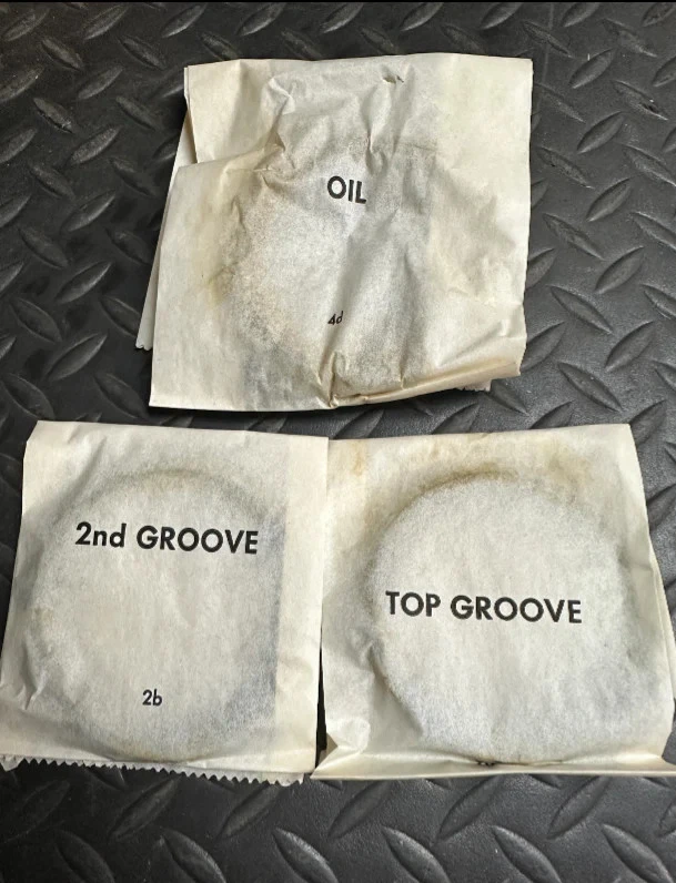 Grant Piston Ring Set  (STD) - 4-1269 - Fits Volkswagen 1500 1965-1969 - Image 2 of 4