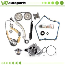 Timing Chain Cover Gasket kit Water Pump Thermostat For 05-10 Chevrolet Pontiac