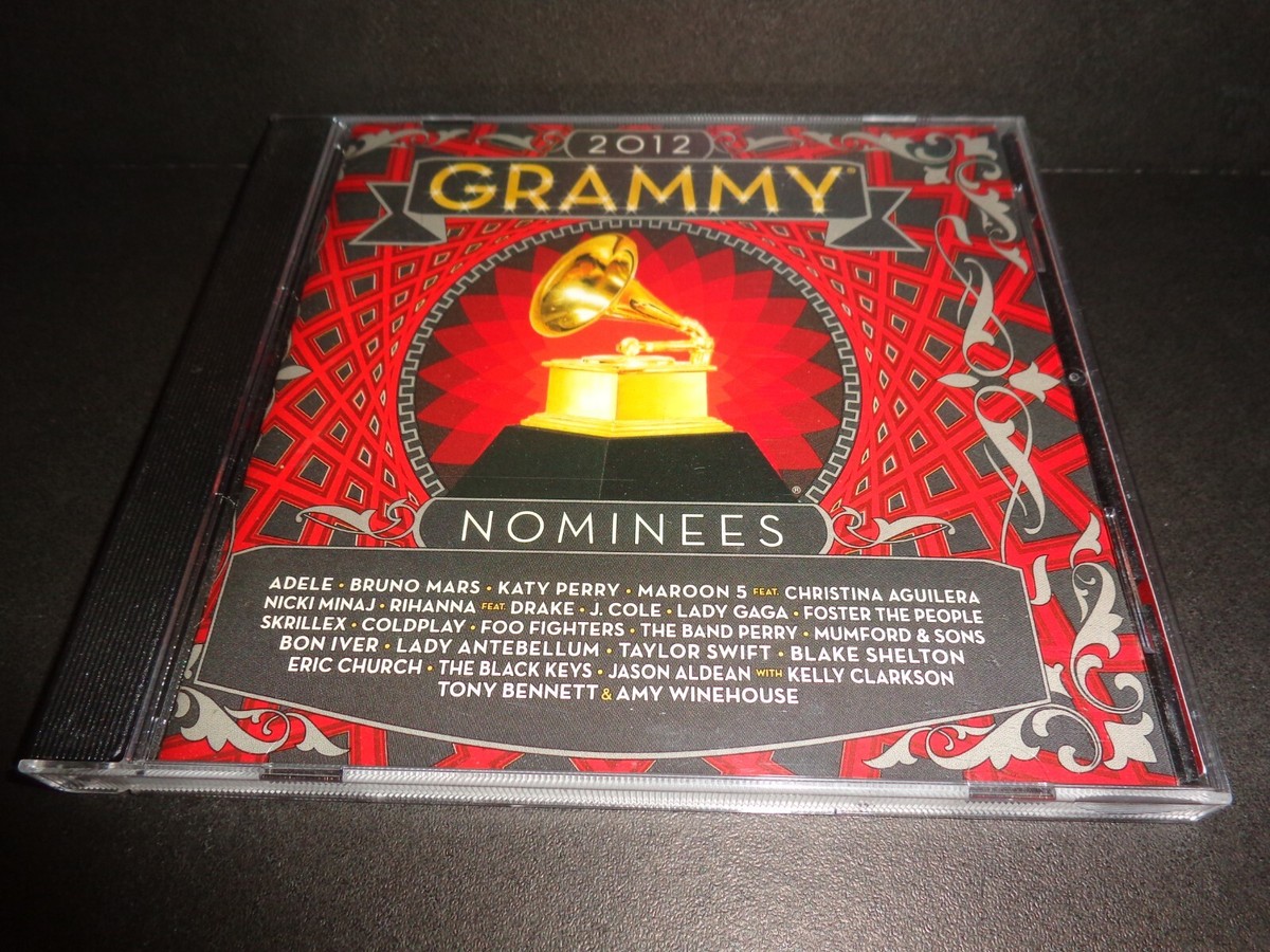 2012 GRAMMY NOMINEES-Rare Collectible CD w/ Adele, Bruno Mars 