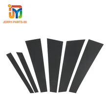 Glossy Black Window Pillar Post Decal Trim Sticker for BMW 5-Series E39 M5 97-03