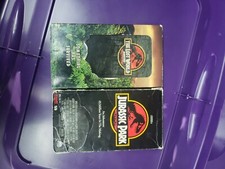 Jurassic Park VHS plus The Lost World VHS