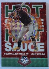 2021 Panini Mosaic Hot Sauce GREEN MOSAIC #HS5 Fernando Tatis Jr    M22