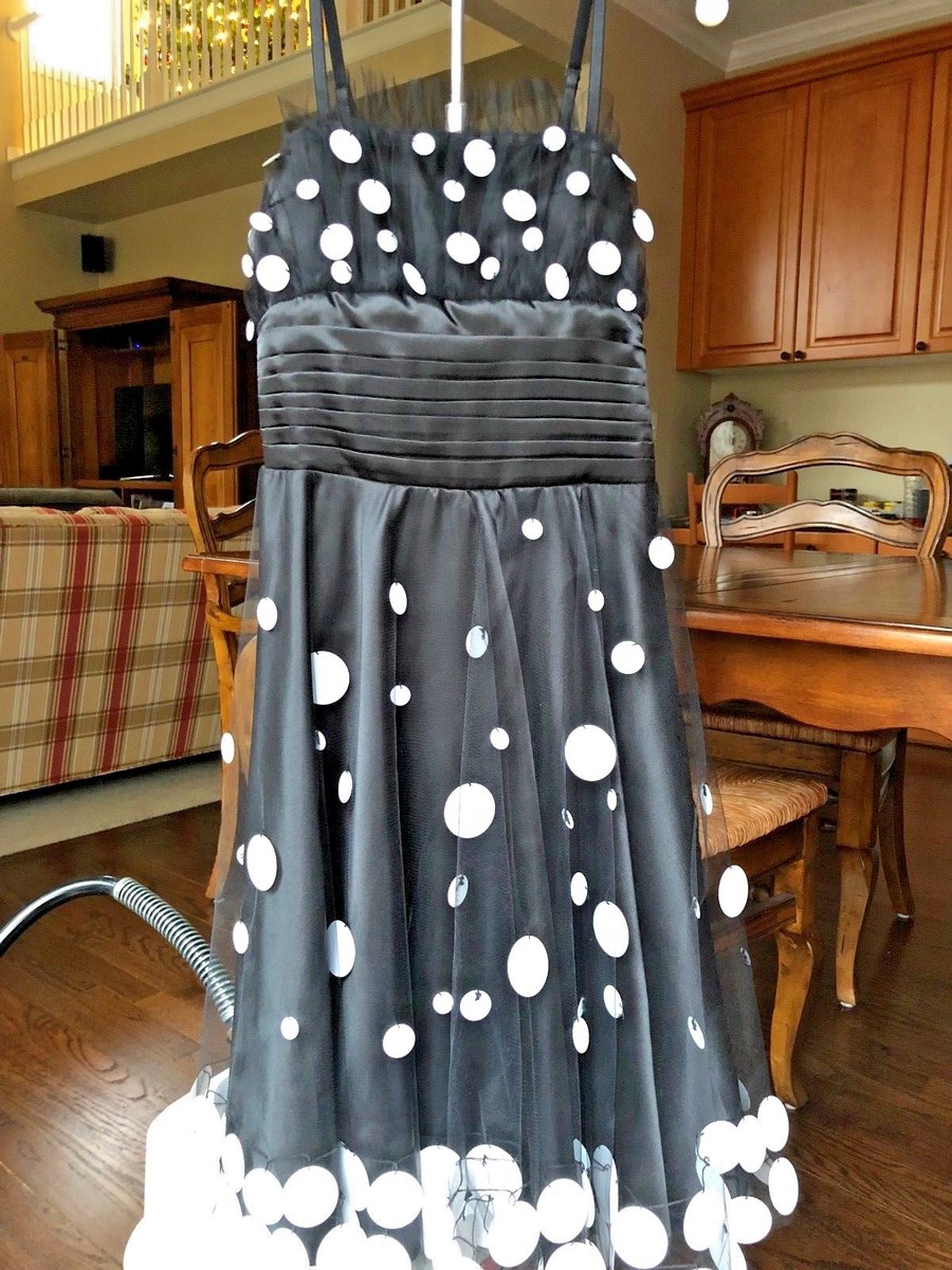 black and white polka dot 50s dress Zapaka Women Black and White Vintage Dress Polka Dots 1950s Swing Dress ZAPAKA