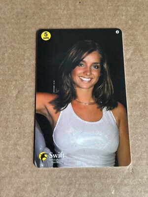 MUSTERKARTE - LOUISE NURDING / REDKNAPP - EWIGE TELEFONKARTE SWIFT NEU SEHR SELTEN!
