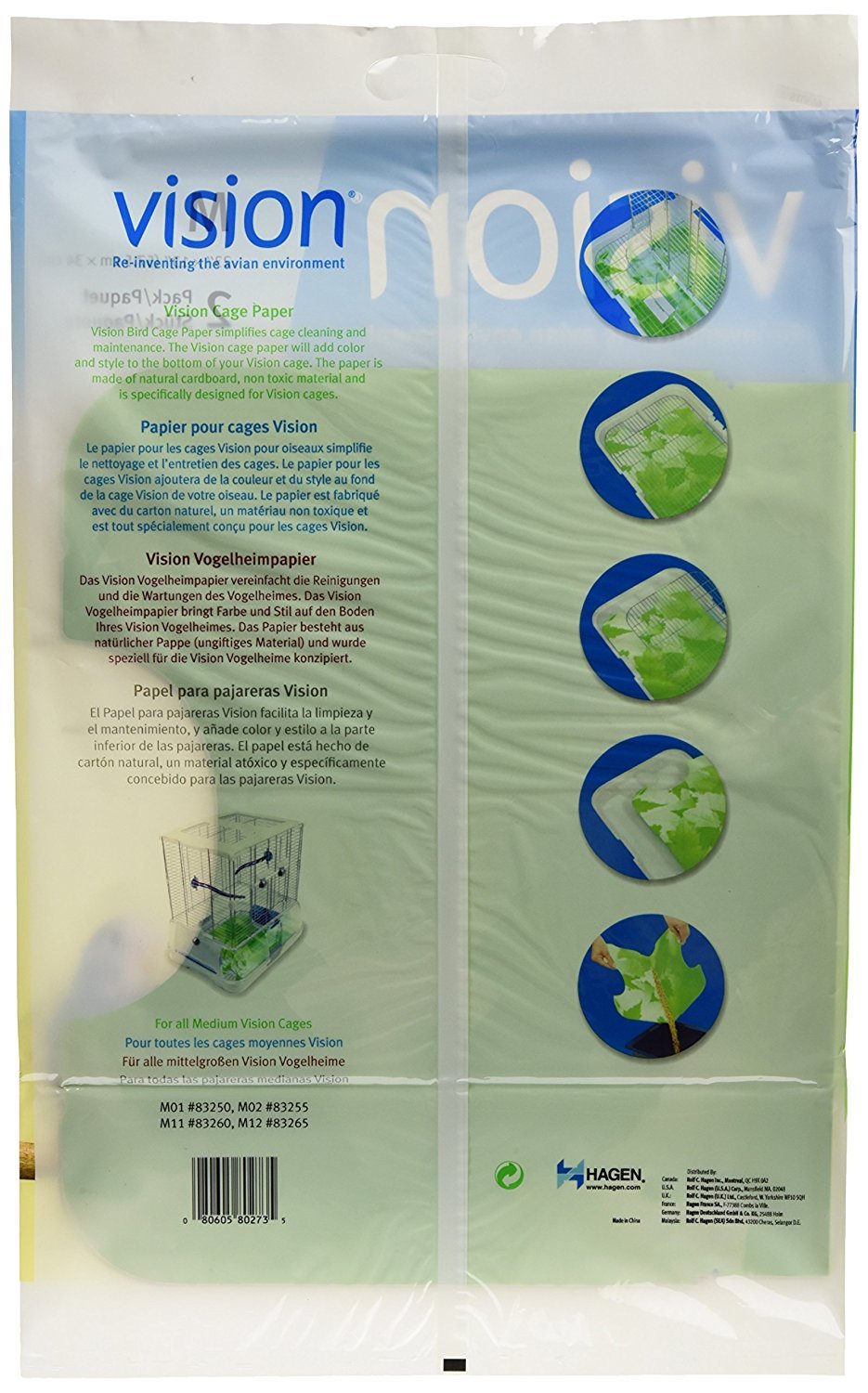 Cage Paper Forcages 83250 83255 Medium 80273 M By Vision