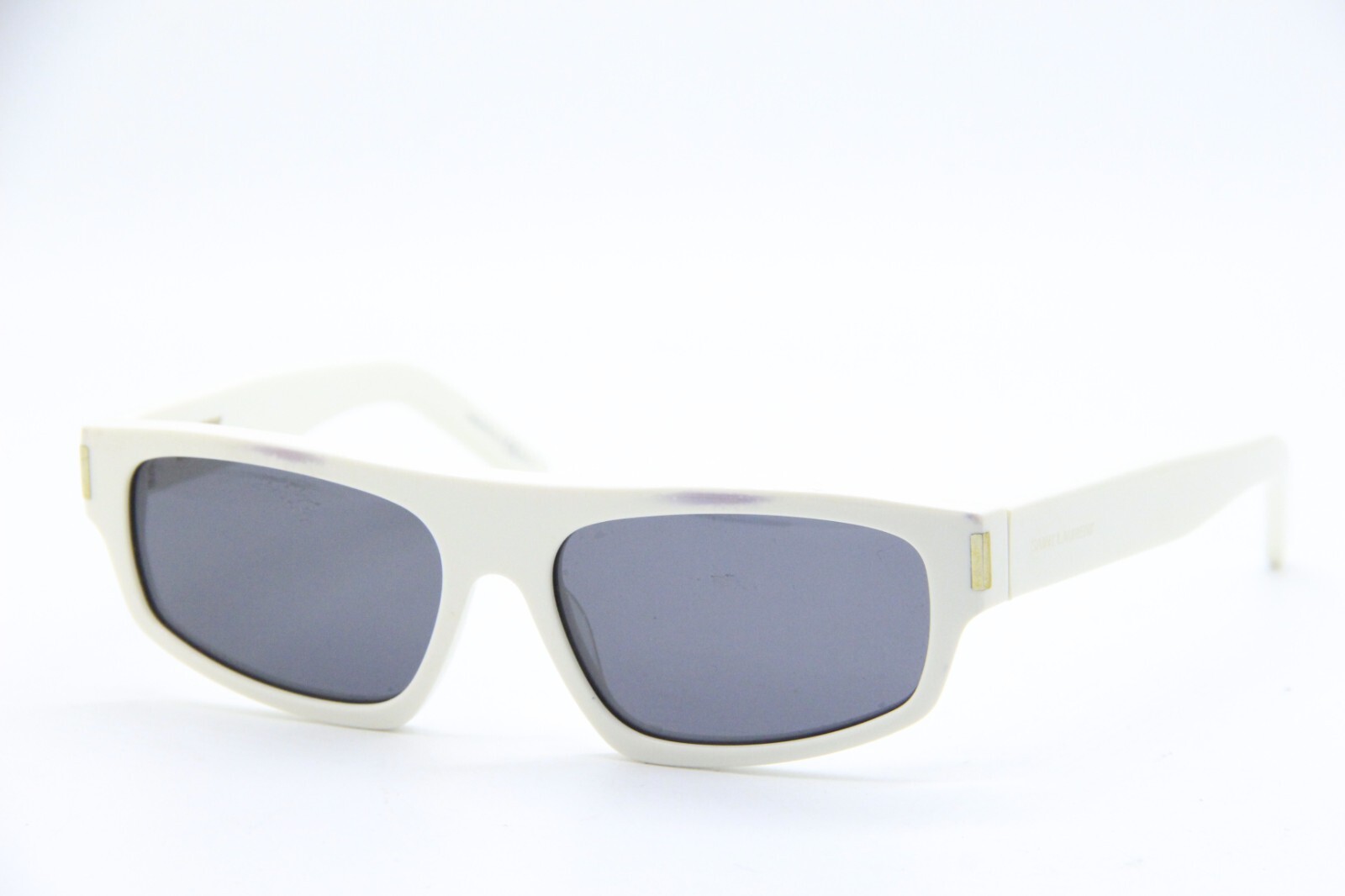 OCCHIALI DA SOLE AUTENTICI SAINT LAURENT SL 36 FMZBN BIANCHI 55 16