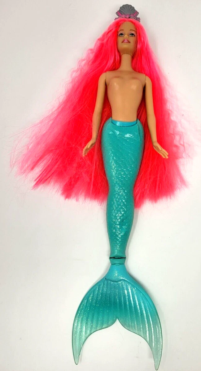 2002 Mattel Barbie Fantasy Barbie Hair, Arms Flipping Tail | eBay