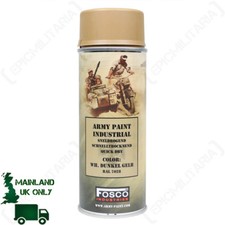 FOSCO Military Spray Paint 400ML 37 Colours Quick Drying Matt Finish All-Purpose