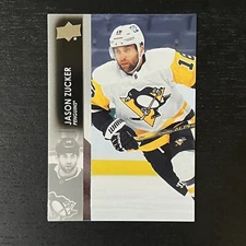 2021-22 Upper Deck Series 1 Hockey Jason Zucker Base #146 Pittsburgh Penguins