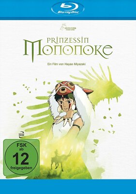 Prinzessin Mononoke -White Edition -  Studio Ghibli # BLU-RAY-NEU