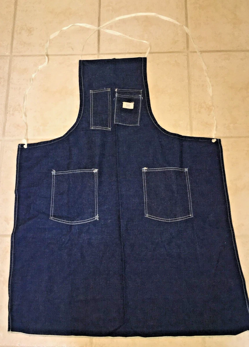 denim shop apron products for sale | eBay