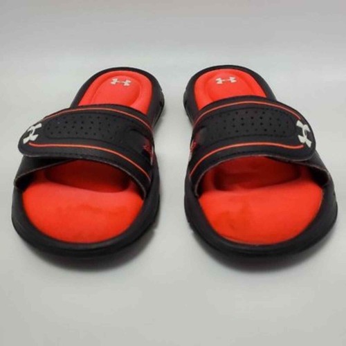 Under Armour Girls Ignite VIII Slip On Slide Sandals Adjustable Strap Size 1Y - Picture 10 of 12