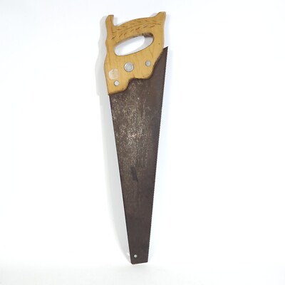 Vintage Disston Crosscut Handsaw Model C1/20'' 10 Point. Wavy