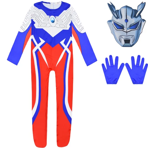 2024 Ultraman Anime Kostüm Kinder Overall Tiga Zero Löwe Ultraman Body Outfit - Bild 15 von 53