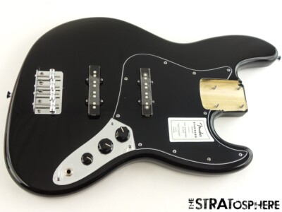 Fender Standard Jazz J Bass LOADED BODY, Bass Guitar Black