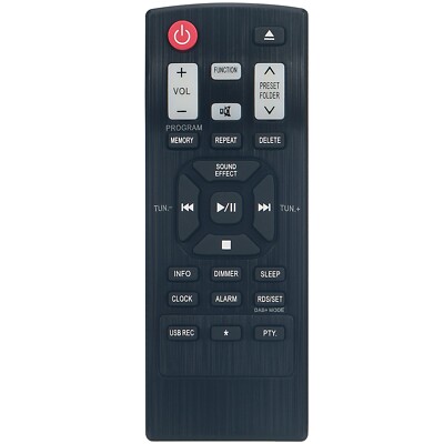 COV33552448 Replace Remote for LG Micro Hi-Fi Audio CM2460 CM2460DAB CMS2460F