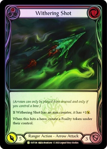 Flesh And Blood Infecting Shot (Red) FOIL Outsiders Common | eBay
