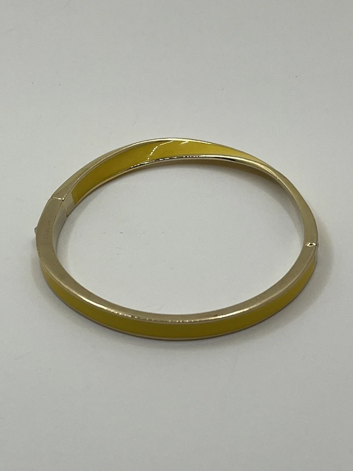 Kate Spade Bracelet Yellow And Gold Tone Fits Up To 7” Wrist - Image 4 of 4