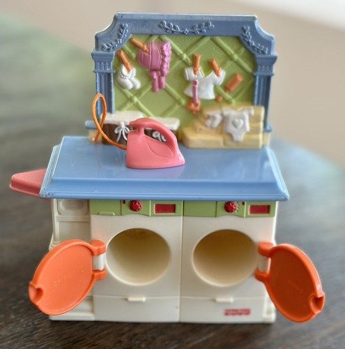 Culla e lavanderia Fisher Price Loving Family 2007 e 2010! (122) - Foto 6 di 9